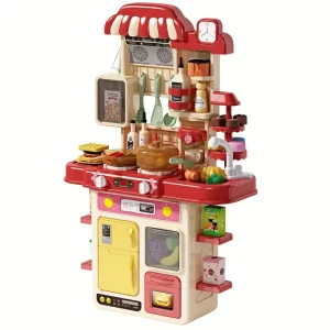 Children Kitchen Counter Play Set